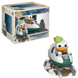 #88 Matterhorn Bobsleds Attraction and Donald Duck
