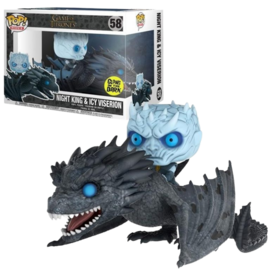 #58 Night king & Icy Viserion (Glow in the Dark)