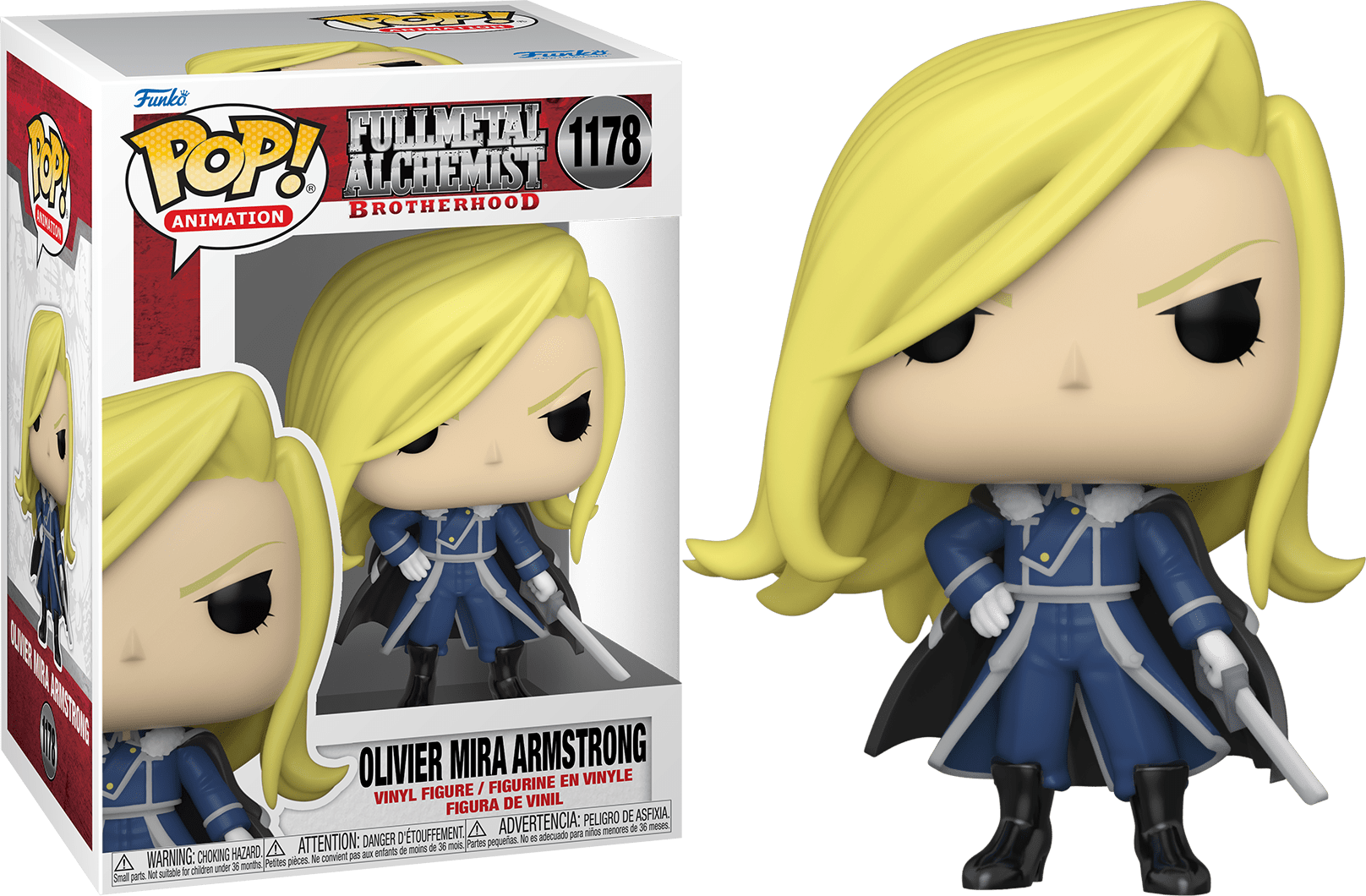 #1178 Olivier Mira Armstrong (with Sword)