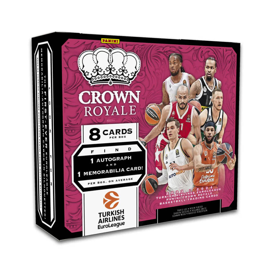 2023-24 Panini Euroleague Crown Royale Basketball Hobby Box