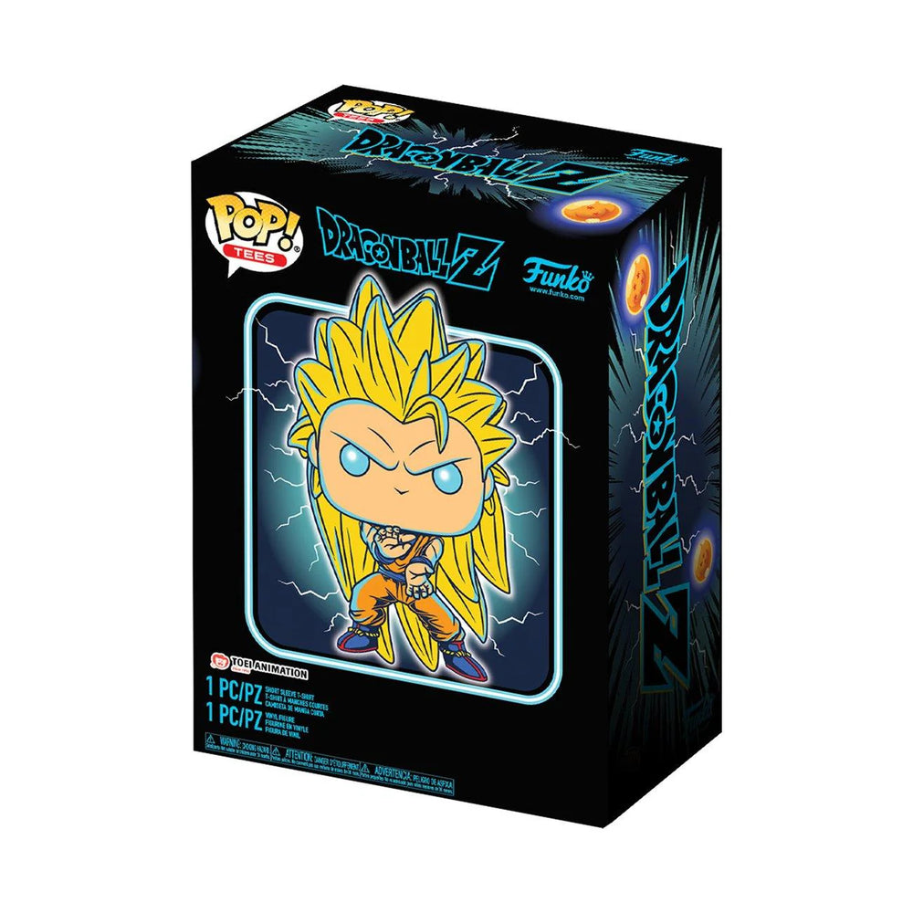 Dragon Ball Z Super Saiyan 3 Goku Funko Pop Tees - Size 2 XL