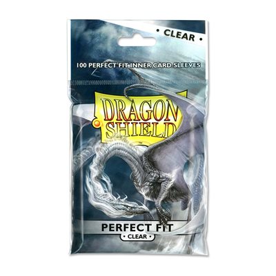 Sleeves: Dragon Shield Perfect Fit Clear(100)