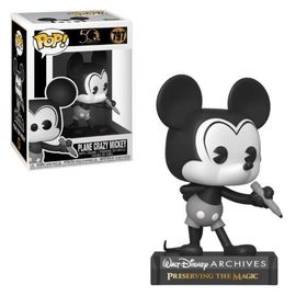 #797 Plane Crazy Mickey (Black and White)
