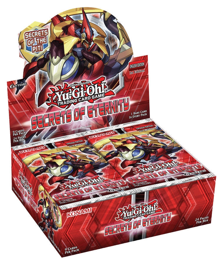 YUGIOH - SECRETS OF ETERNITY 1ST EDITION BOOSTER BOX