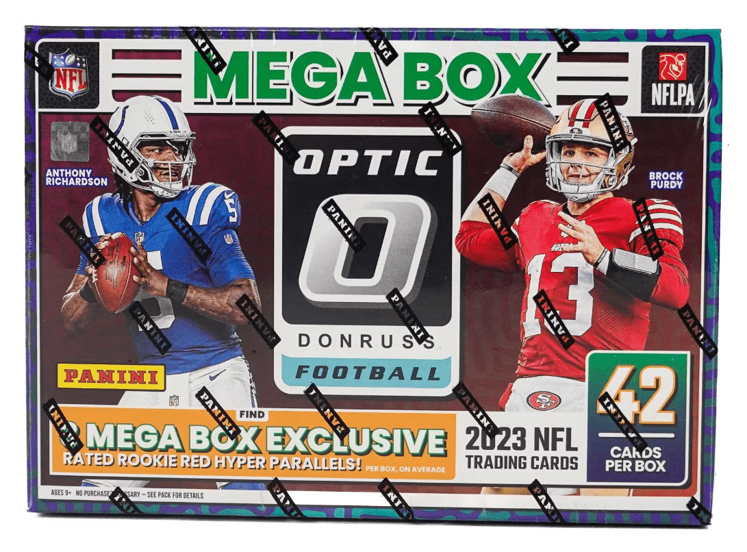 2023 Panini Donruss Optic Football Hobby Mega Box (Red Hyper Parallels)