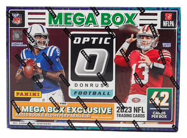 2023 Panini Donruss Optic Football Hobby Mega Box (Red Hyper Parallels)