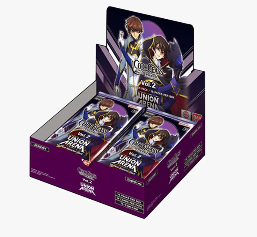 UNION ARENA CODE GEASS LELOUCH OF THE REBELLION V2 BOOSTER