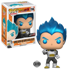 #156 Super Saiyan God Super Saiyan Vegeta Metallic GameStop Exclusive