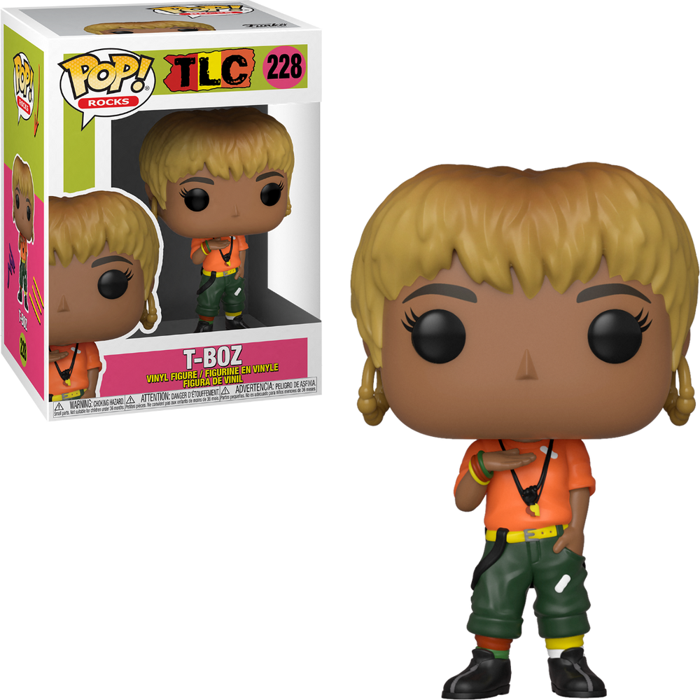 #228 T-Boz in Orange Shirt