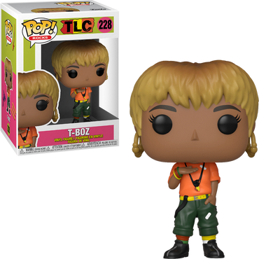 #228 T-Boz in Orange Shirt