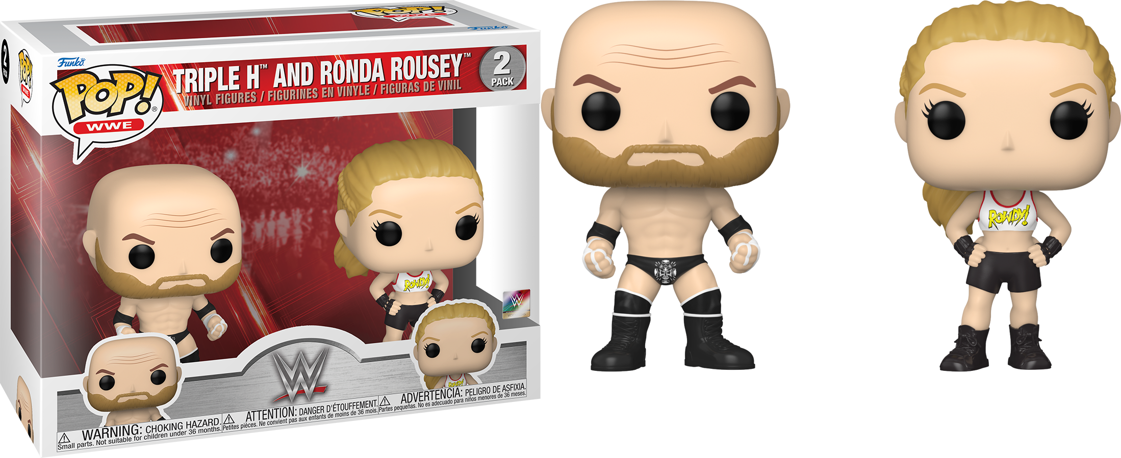 Triple H and Ronda Rousey