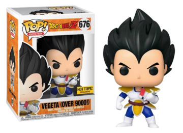 #676 Vegeta (Over 9000!) Hot Topic