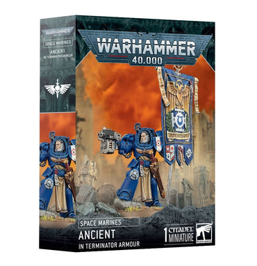 WARHAMMER 40K  -  SPACE MARINES  -  ANCIENT IN TERMINATOR ARMOUR