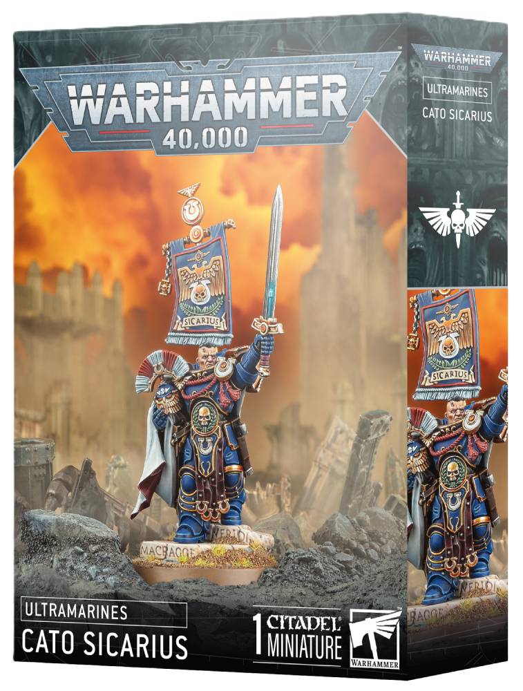 WARHAMMER 40K  -  ULTRAMARINES  -  CATO SICARIUS