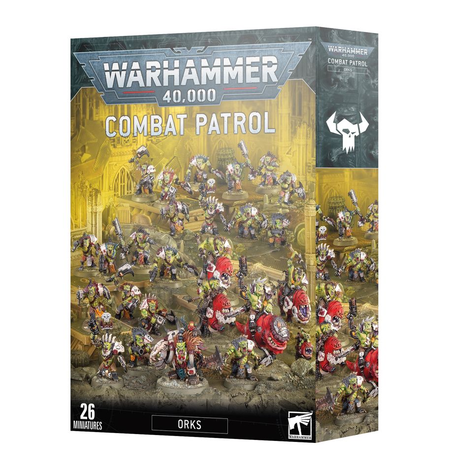 WARHAMMER 40K  -  ORKS  -  COMBAT PATROL