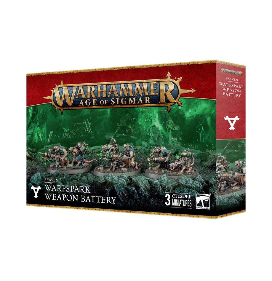 WARHAMMER : AGE OF SIGMAR  -  SKAVEN  -  WARPSPARK WEAPON BATTERY