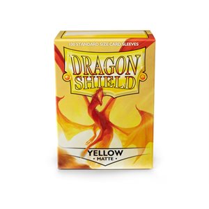 Sleeves: Dragon Shield Matte Yellow (100)