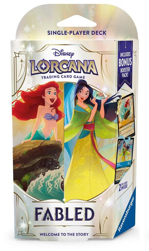 Disney Lorcana: Fabled - Starter Deck - Amber & Sapphire