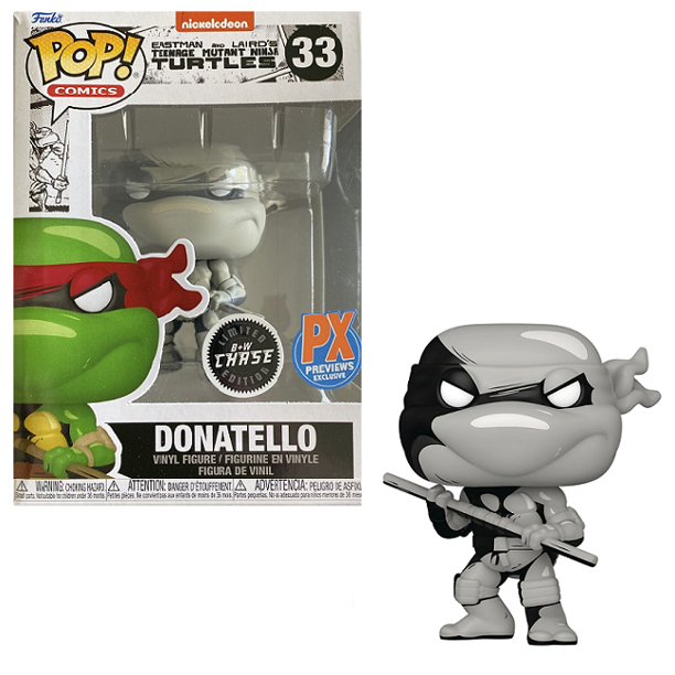 #33 Donatello B+W