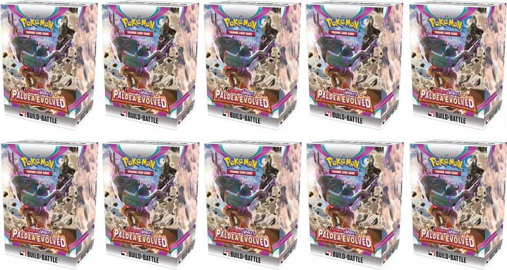 Scarlet & Violet: Paldea Evolved - Build & Battle Box Display
