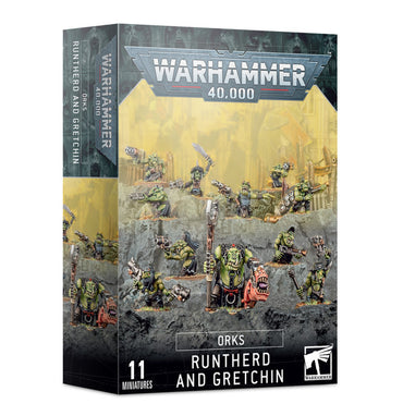 Warhammer 40k - Orks (Runtherd And Gretchin)