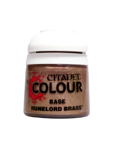 CITADEL BASE - RUNELORD BRASS (12ML)