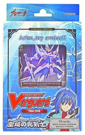 Cardfight Vanguard Trading Card Game Blaster Blade Trial Deck VG-TD01 [Blue]