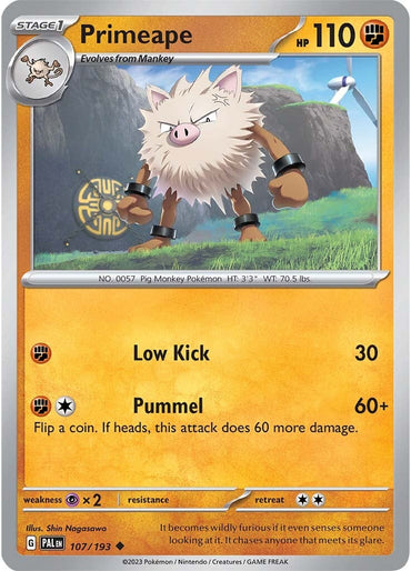 Primeape (107/193) [Scarlet & Violet: Paldea Evolved]