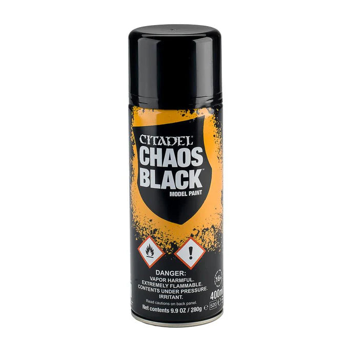 Citadel: Spray Primer - Chaos Black