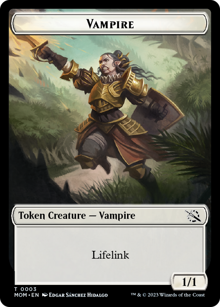 Vampire Token [March of the Machine Tokens]