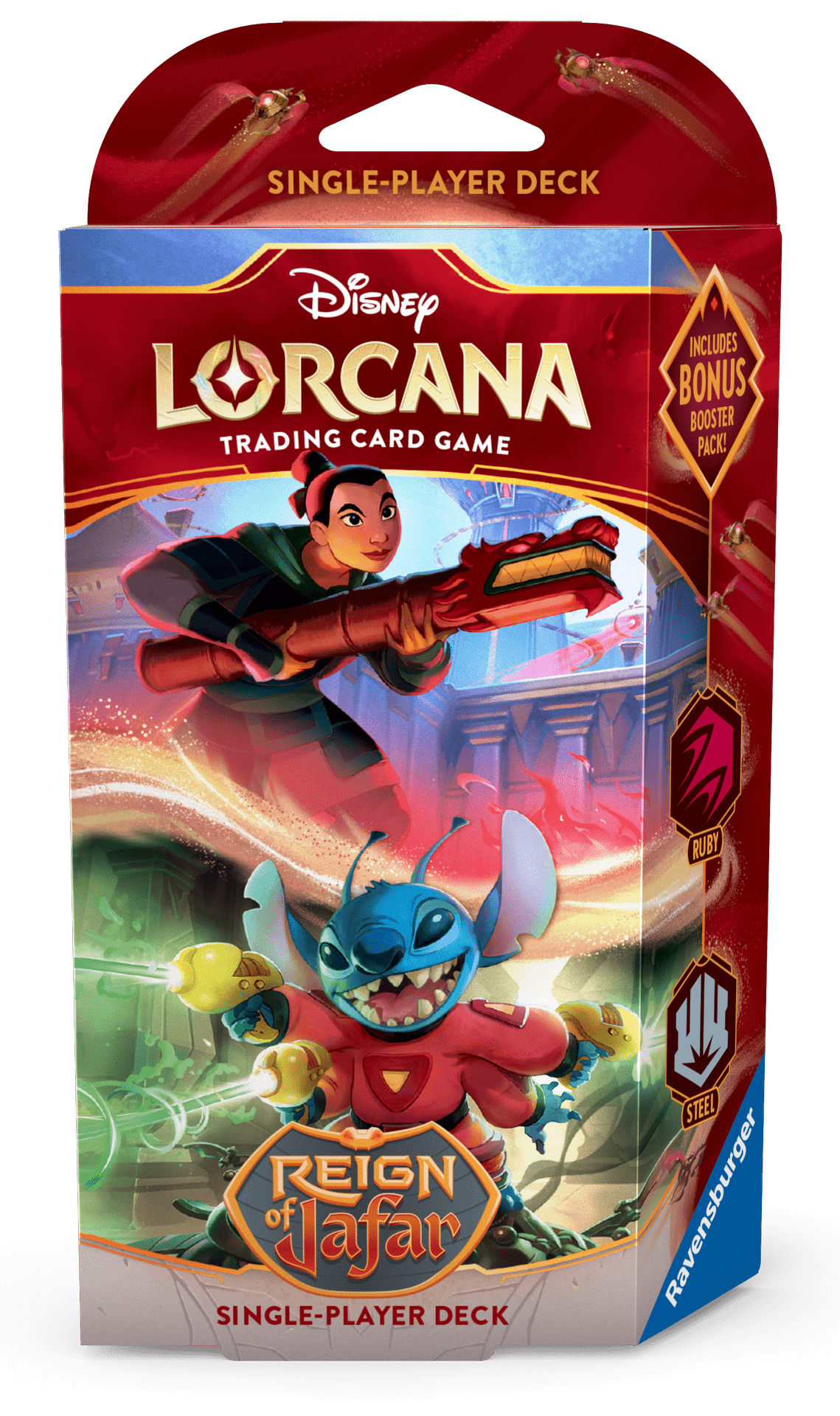 Disney Lorcana: Reign of Jafar - Starter Decks Ruby/Steel