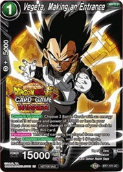 Vegeta, Making an Entrance (Top 16 Winner) (BT7-101) [Tournament Promotion Cards]