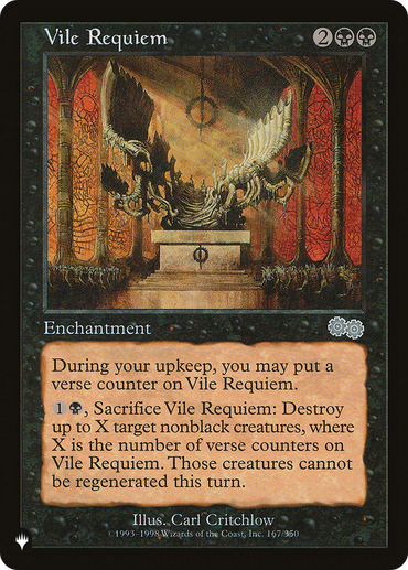 Vile Requiem (USG) [The List Reprints]