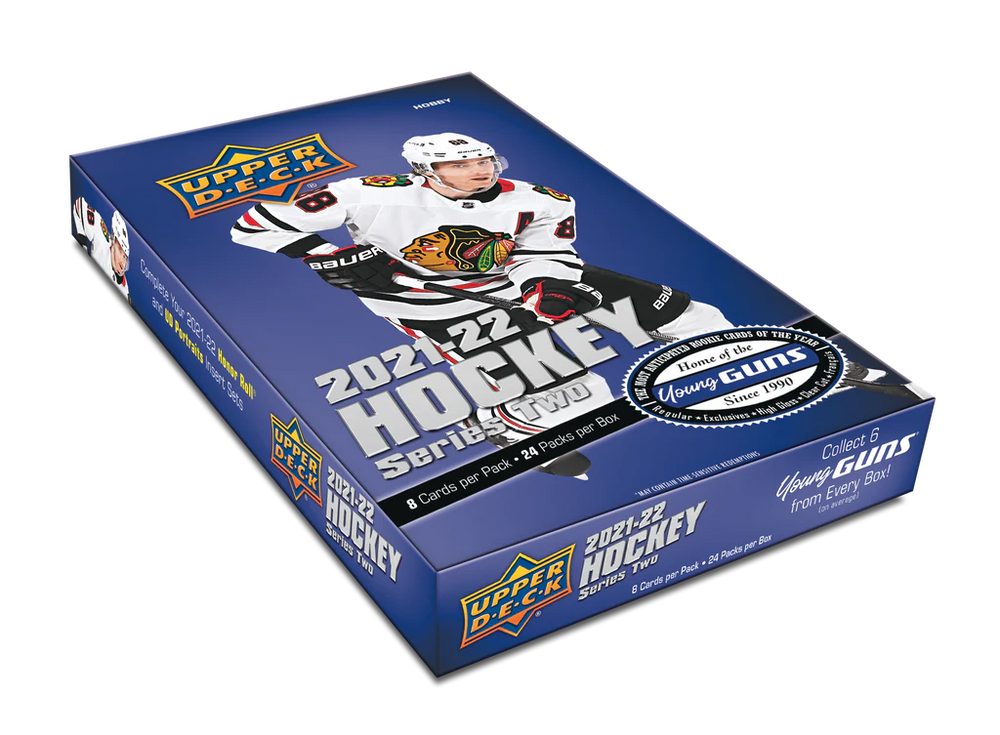 2021-22 UPPER DECK SERIES 2 HOCKEY HOBBY BOX