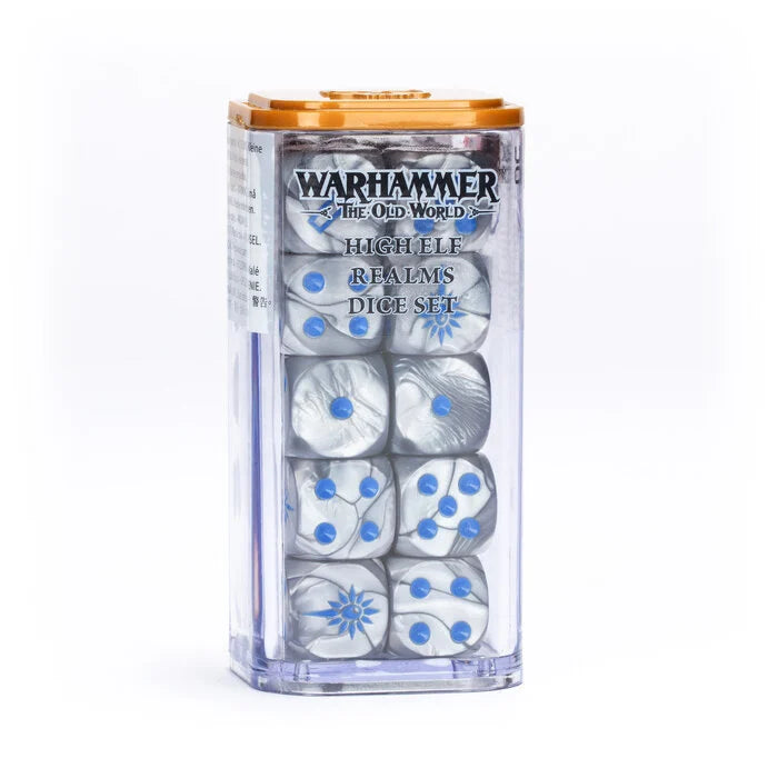 Warhammer The Old World: High Elf Realms - Dice Set