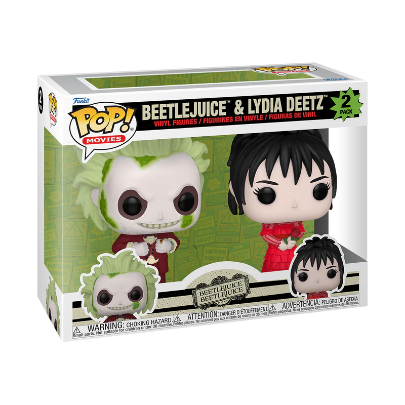 Beetlejuice & Lydia Deetz 2 Pack