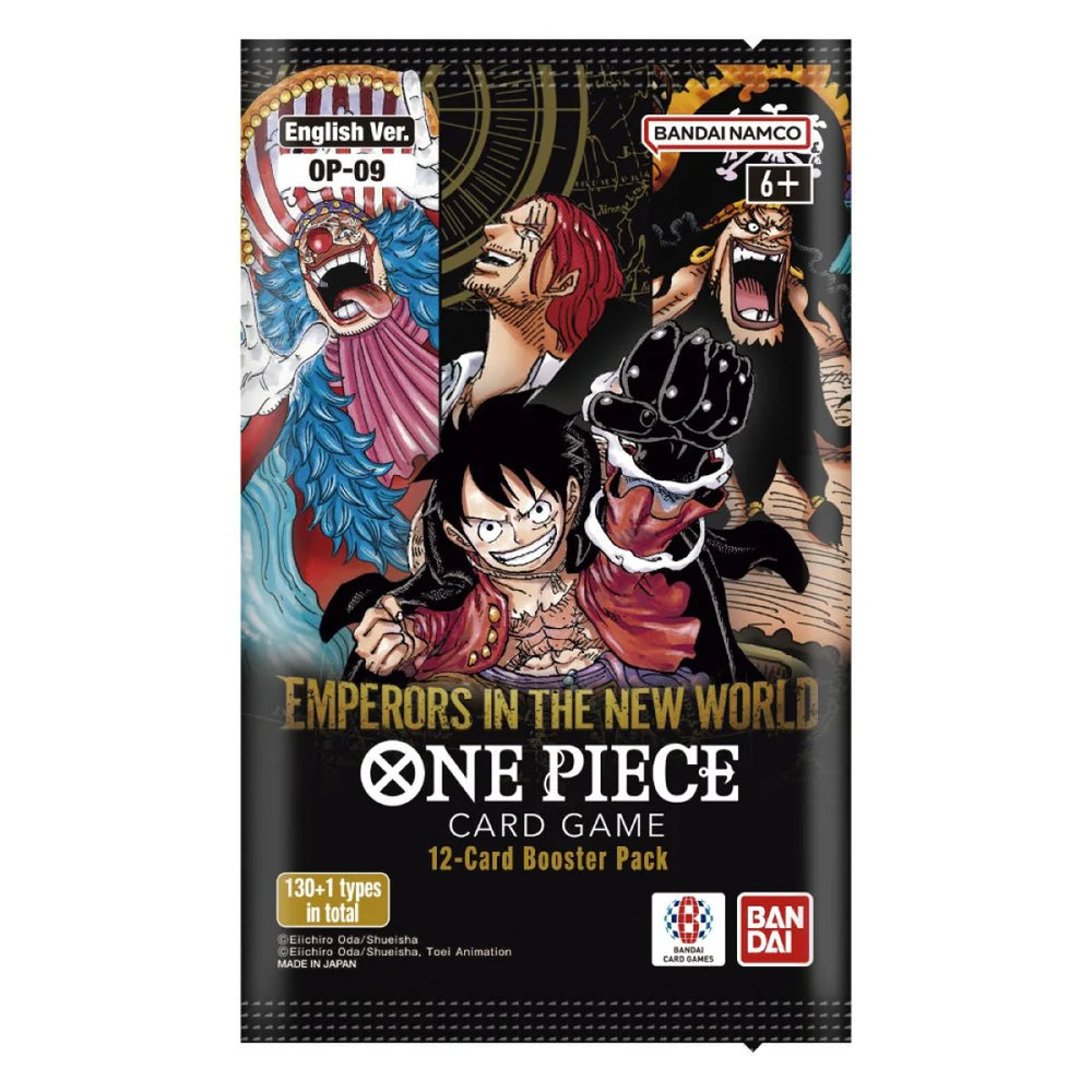 ONE PIECE CG OP-09 FOUR EMPERORS IN THE NEW WORLD BOOSTER PACK