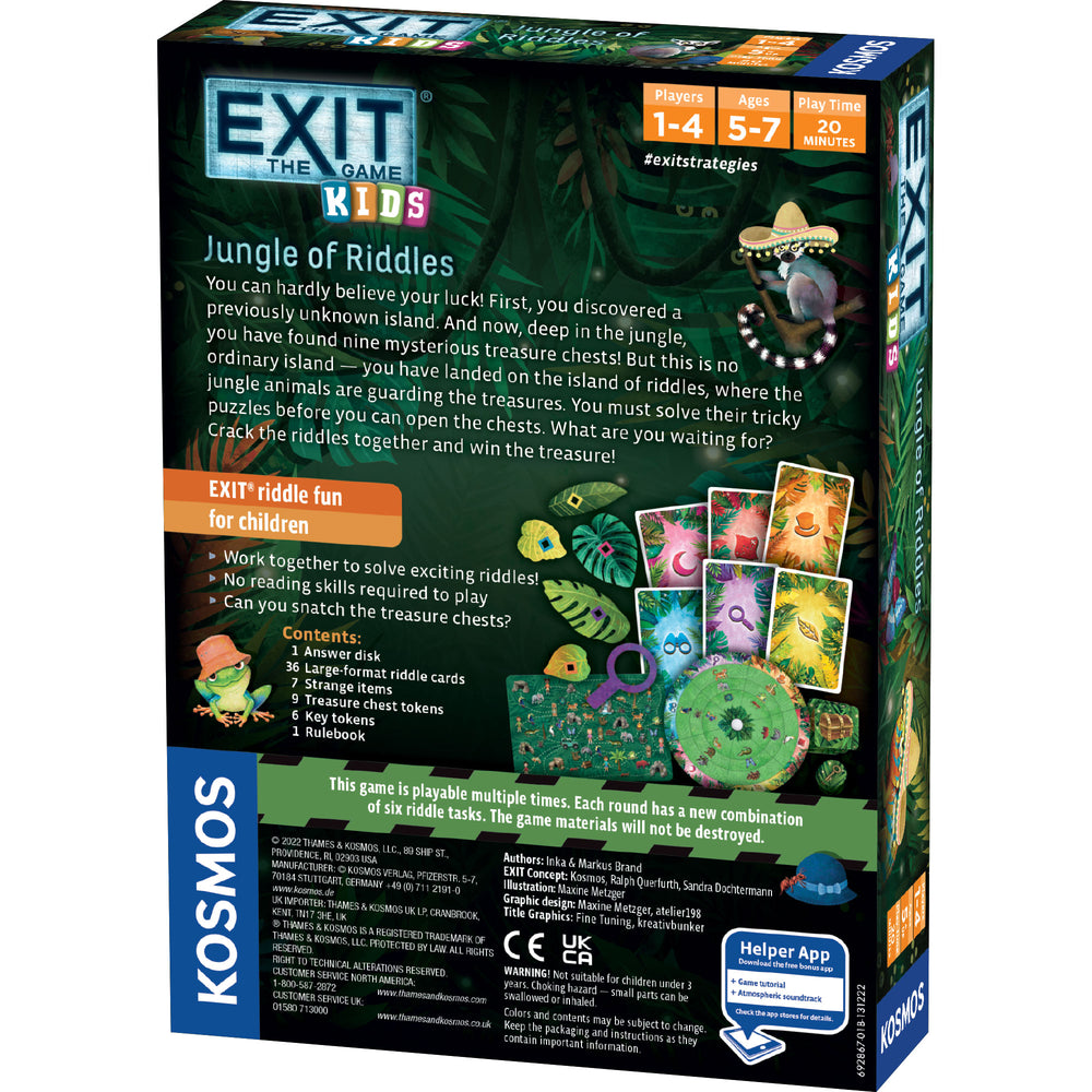 Exit The Game Kids (Jungle Of Riddles)