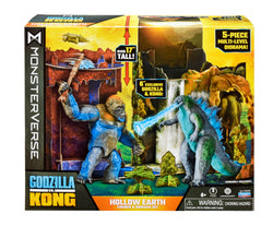 Godzilla Vs Kong-Figs & Diorama Set-Hollow Earth