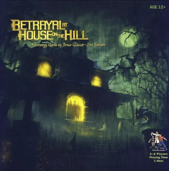 BETRAYAL AT HOUSE ON THE HILL 2ND EDITION