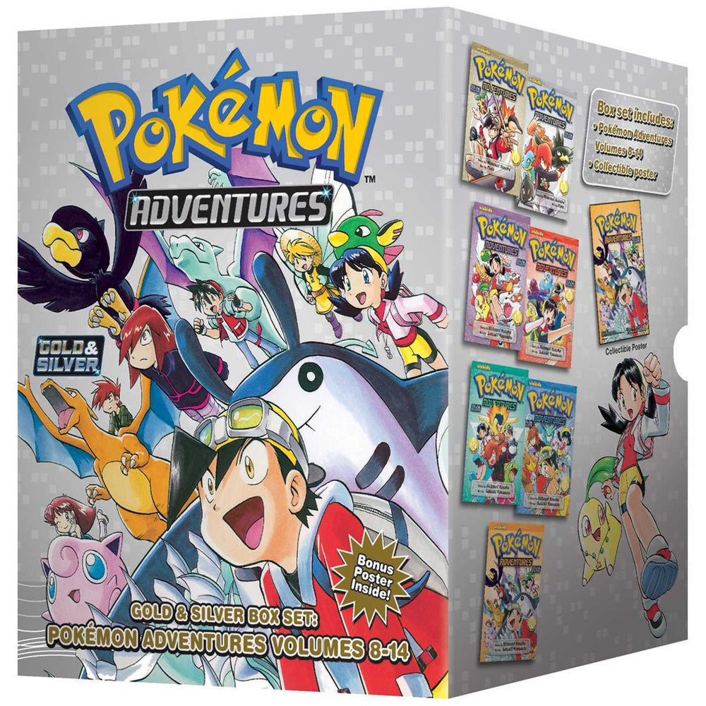 POKEMON ADVENTURES GOLD & SILVER BOX SET