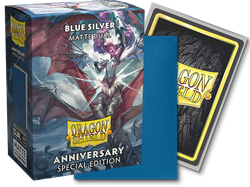 DRAGON SHIELD SLEEVES ANNIVERSARY SPECIAL EDITION BLUE/SILVER