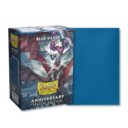 DRAGON SHIELD SLEEVES ANNIVERSARY SPECIAL EDITION BLUE/SILVER