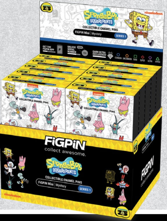 FIGPIN SPONGEBOB SQUARE PANTS S1 MYSTERY MINIS