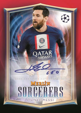 TOPPS UEFA CHAMPIONS LEAGUE MERLIN CHROME 2023