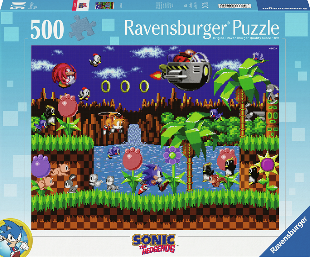 SONIC THE HEDGEHOG PUZZLE 500PC