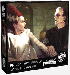 FRANKENSTEIN WITH BRIDE 1000 PC PUZZLE