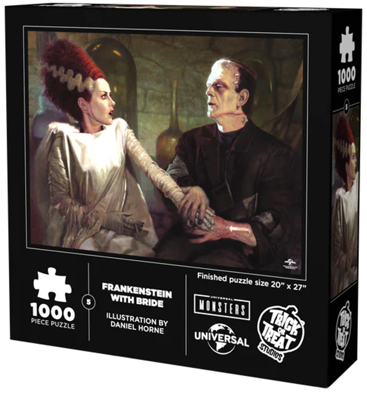 FRANKENSTEIN WITH BRIDE 1000 PC PUZZLE