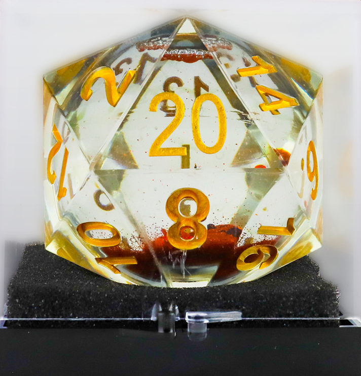 SD D20 HALLOWEEN SNOWGLOBE 55MM