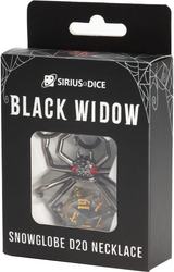 SD BLACK WIDOW D20 NECKLACE